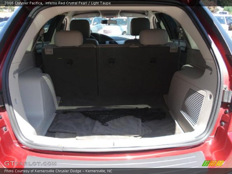 Inferno Red Crystal Pearl / Light Taupe 2006 Chrysler Pacifica