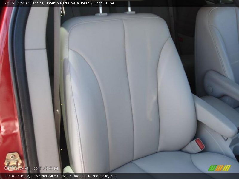 Inferno Red Crystal Pearl / Light Taupe 2006 Chrysler Pacifica