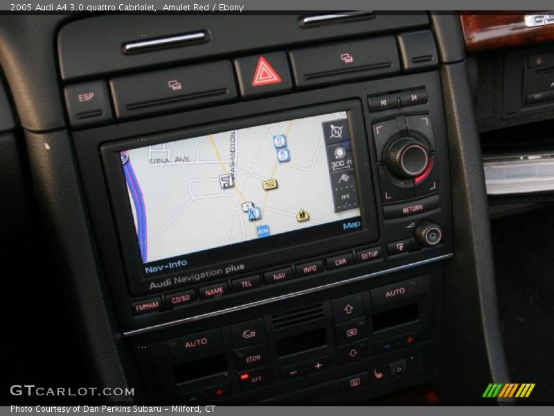 Amulet Red / Ebony 2005 Audi A4 3.0 quattro Cabriolet
