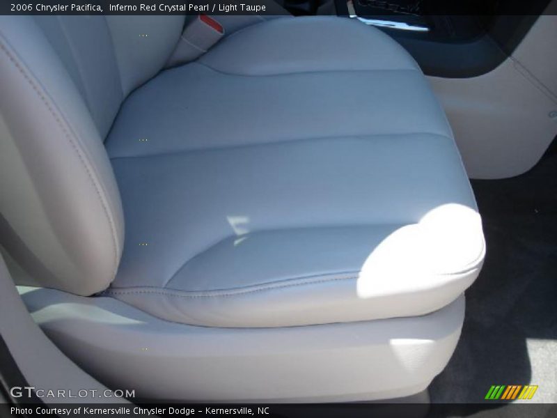 Inferno Red Crystal Pearl / Light Taupe 2006 Chrysler Pacifica