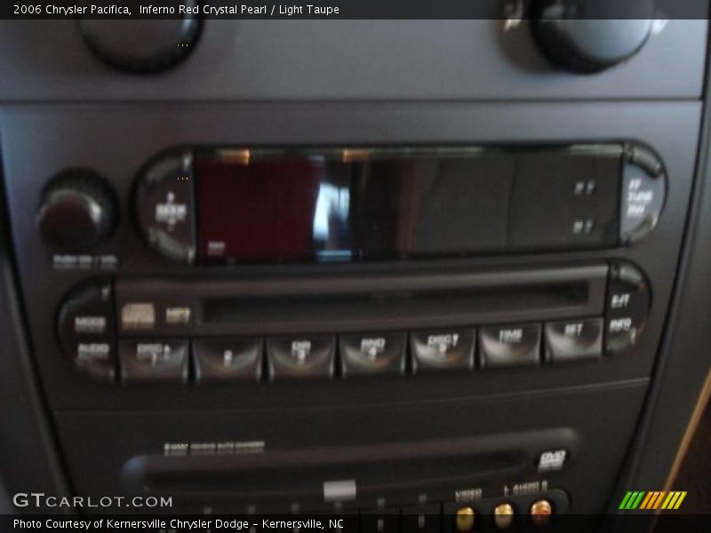 Inferno Red Crystal Pearl / Light Taupe 2006 Chrysler Pacifica