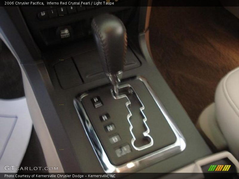Inferno Red Crystal Pearl / Light Taupe 2006 Chrysler Pacifica