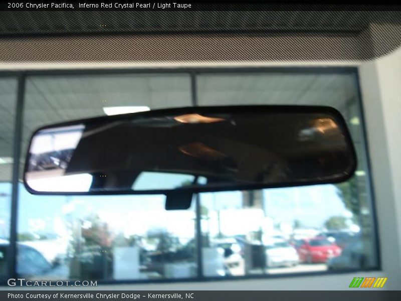 Inferno Red Crystal Pearl / Light Taupe 2006 Chrysler Pacifica