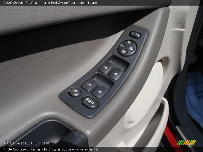 Inferno Red Crystal Pearl / Light Taupe 2006 Chrysler Pacifica