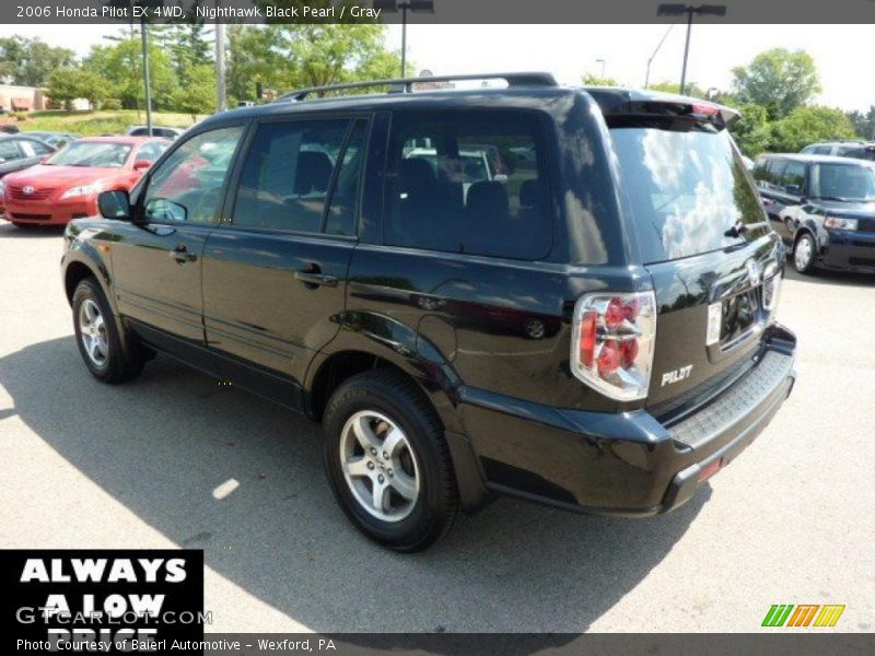 Nighthawk Black Pearl / Gray 2006 Honda Pilot EX 4WD