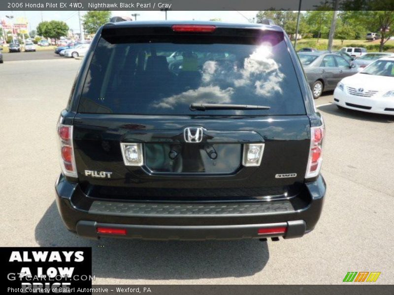 Nighthawk Black Pearl / Gray 2006 Honda Pilot EX 4WD