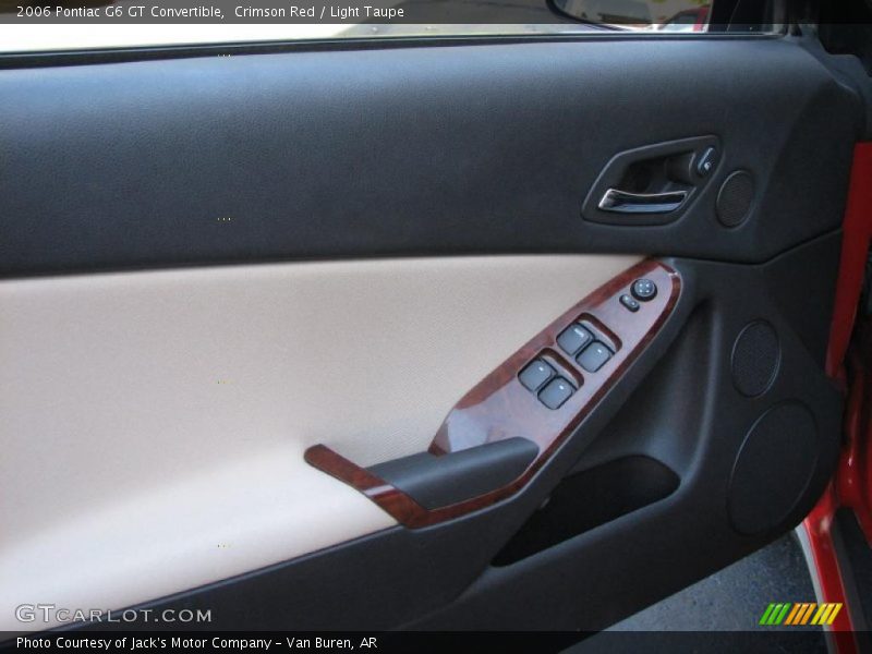 Crimson Red / Light Taupe 2006 Pontiac G6 GT Convertible