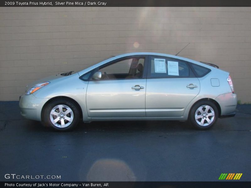 Silver Pine Mica / Dark Gray 2009 Toyota Prius Hybrid