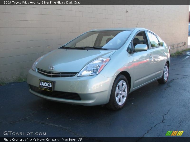 Silver Pine Mica / Dark Gray 2009 Toyota Prius Hybrid