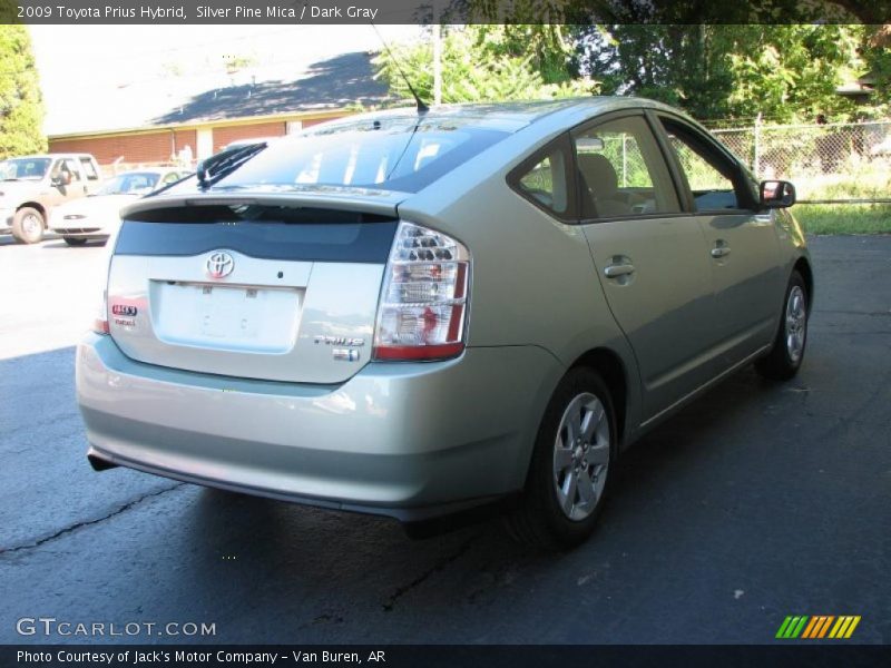 Silver Pine Mica / Dark Gray 2009 Toyota Prius Hybrid