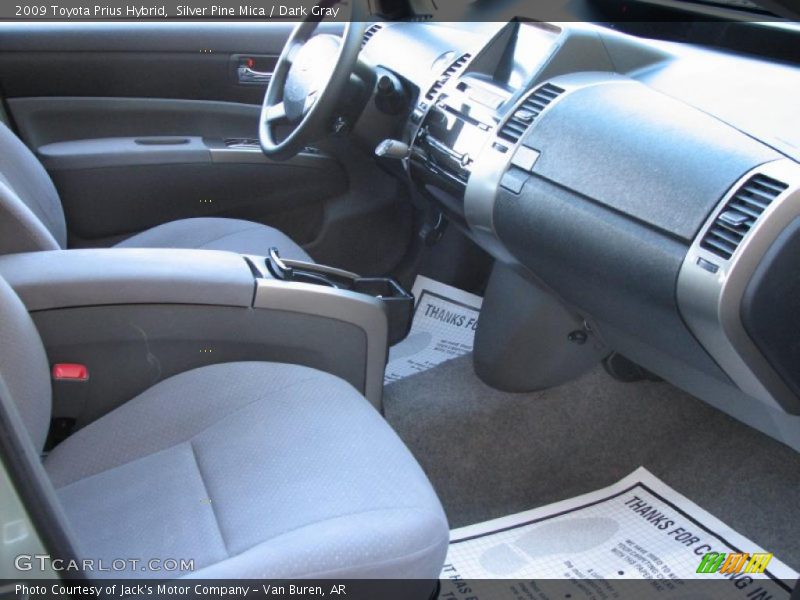 Silver Pine Mica / Dark Gray 2009 Toyota Prius Hybrid