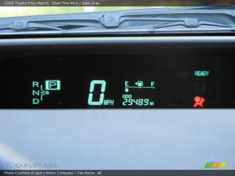 Silver Pine Mica / Dark Gray 2009 Toyota Prius Hybrid