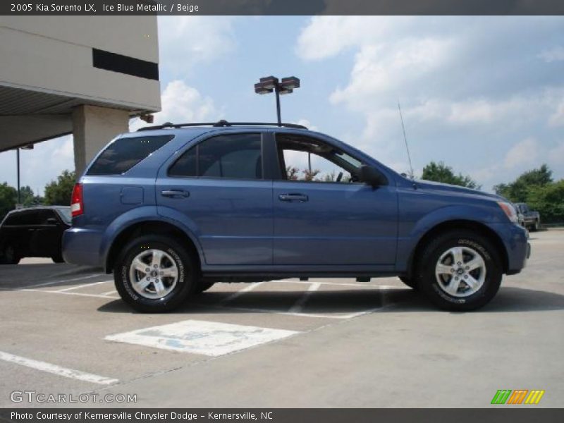 Ice Blue Metallic / Beige 2005 Kia Sorento LX
