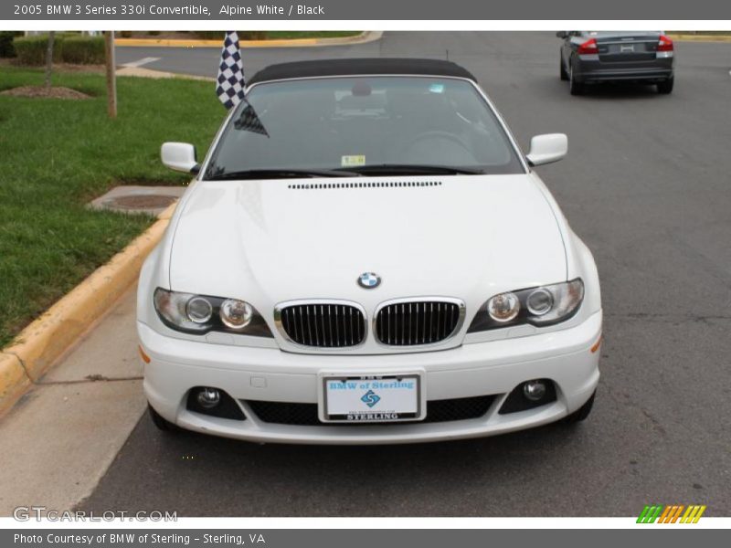 Alpine White / Black 2005 BMW 3 Series 330i Convertible