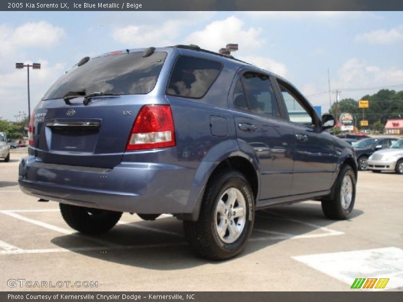 Ice Blue Metallic / Beige 2005 Kia Sorento LX