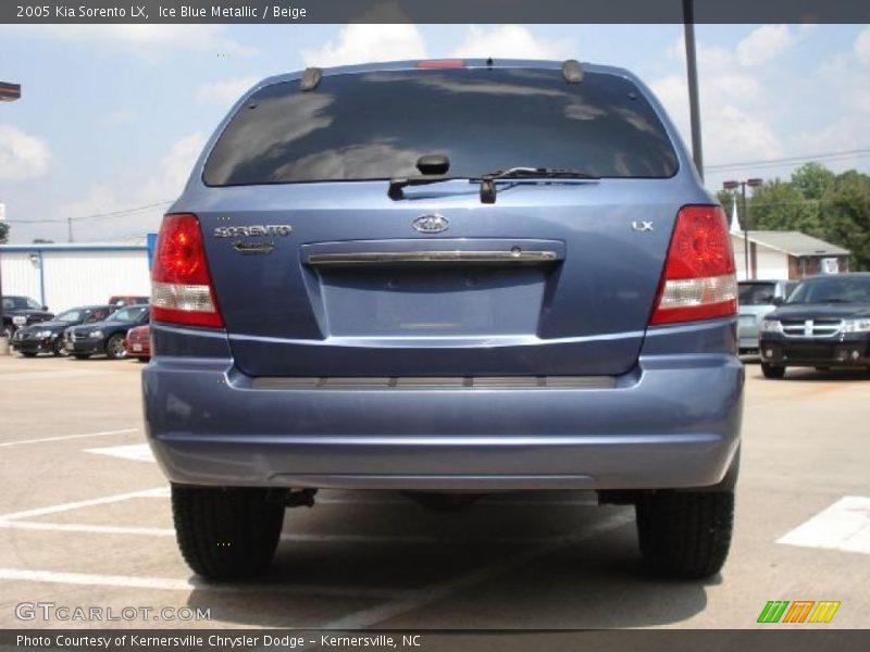 Ice Blue Metallic / Beige 2005 Kia Sorento LX