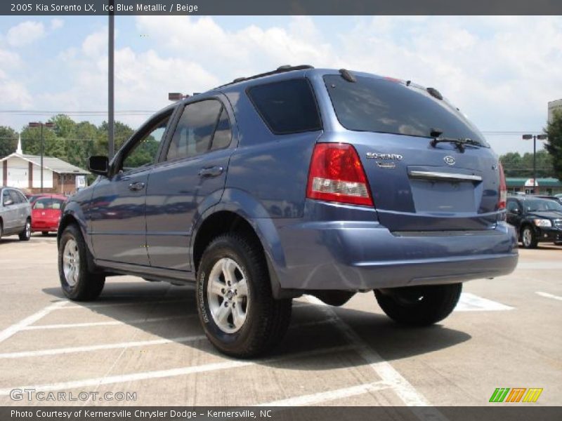 Ice Blue Metallic / Beige 2005 Kia Sorento LX