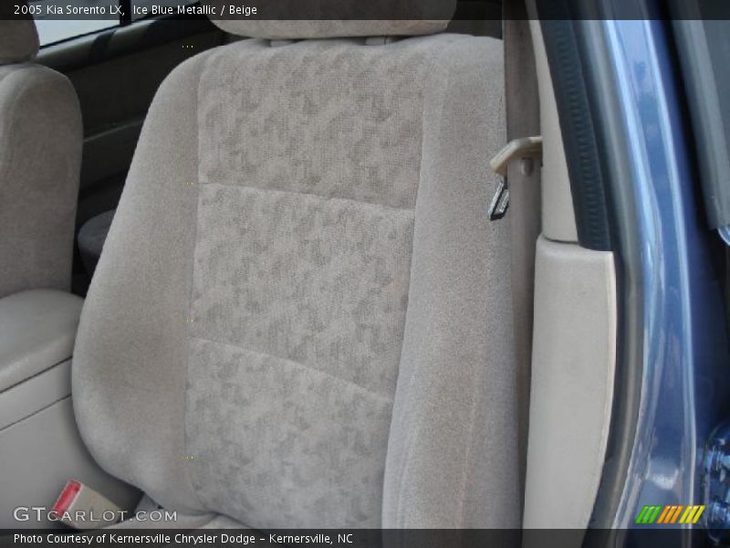 Ice Blue Metallic / Beige 2005 Kia Sorento LX