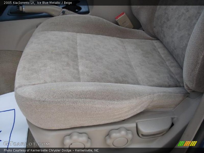 Ice Blue Metallic / Beige 2005 Kia Sorento LX