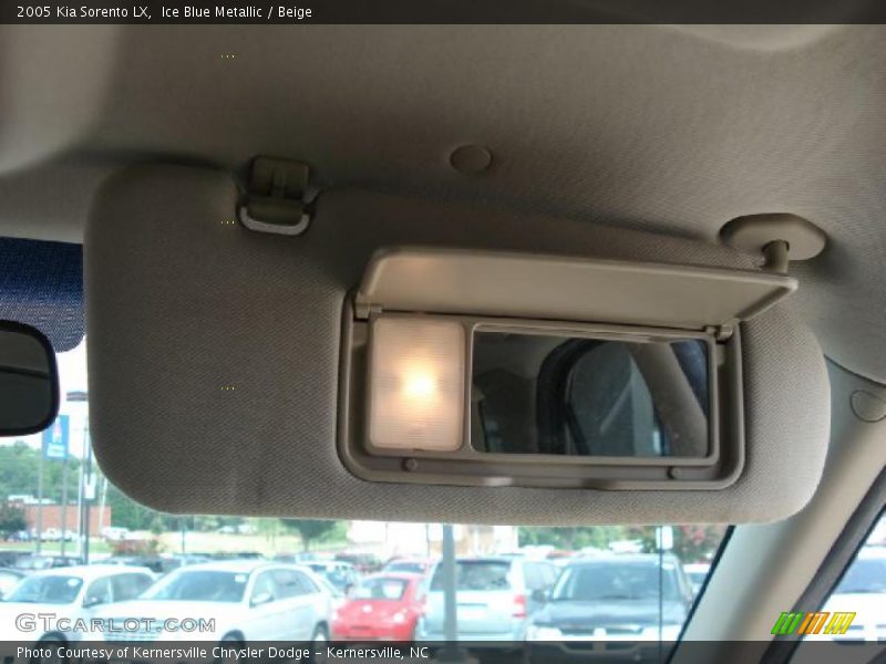 Ice Blue Metallic / Beige 2005 Kia Sorento LX
