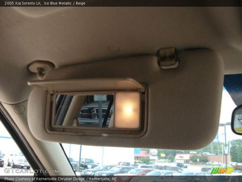Ice Blue Metallic / Beige 2005 Kia Sorento LX