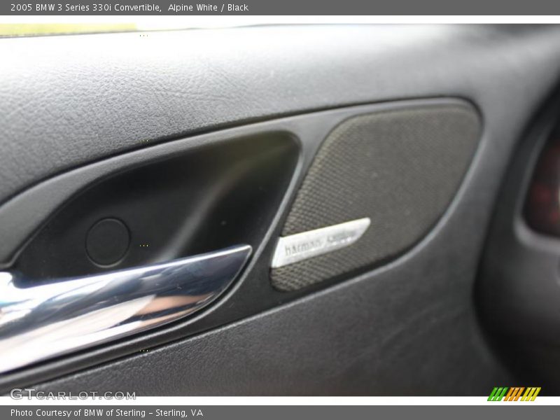 Alpine White / Black 2005 BMW 3 Series 330i Convertible
