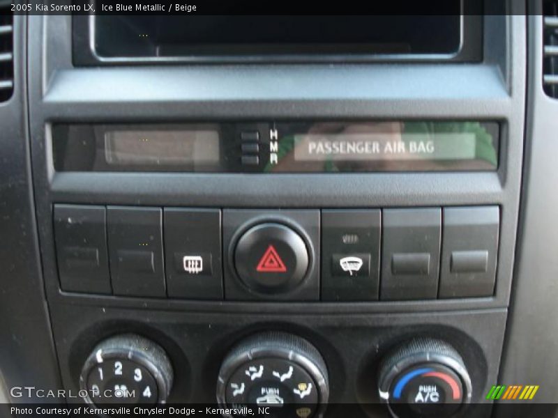 Ice Blue Metallic / Beige 2005 Kia Sorento LX