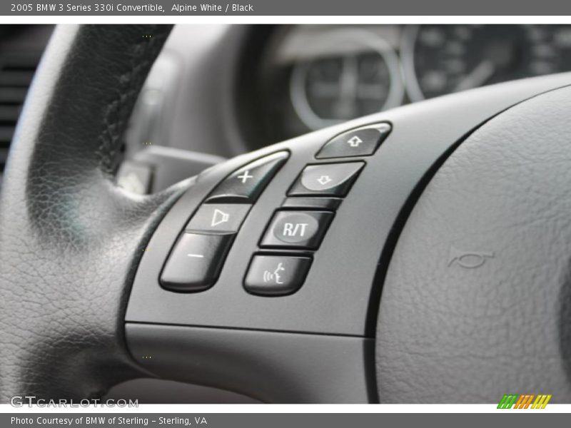 Alpine White / Black 2005 BMW 3 Series 330i Convertible