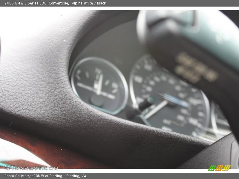 Alpine White / Black 2005 BMW 3 Series 330i Convertible