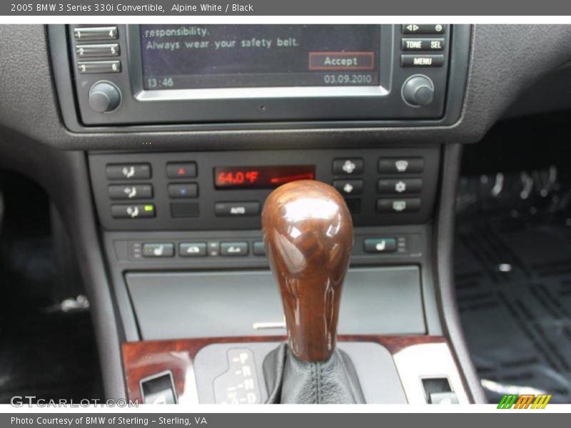Alpine White / Black 2005 BMW 3 Series 330i Convertible