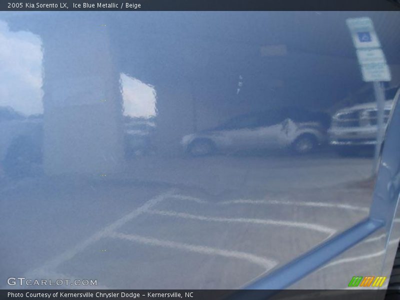 Ice Blue Metallic / Beige 2005 Kia Sorento LX