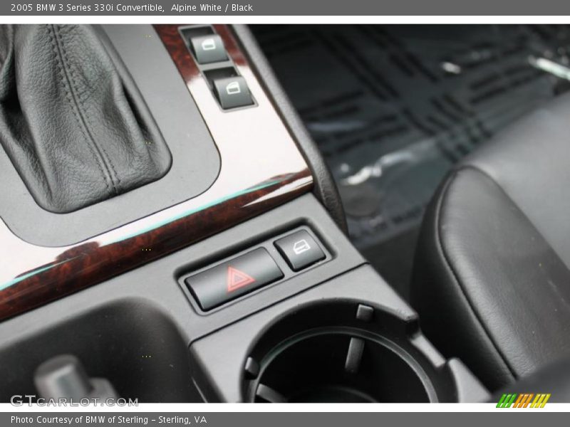 Alpine White / Black 2005 BMW 3 Series 330i Convertible