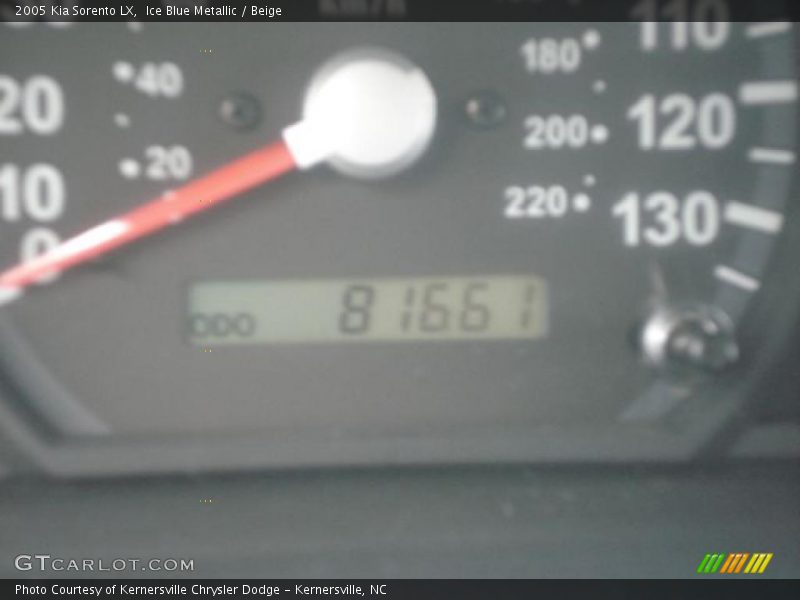 Ice Blue Metallic / Beige 2005 Kia Sorento LX