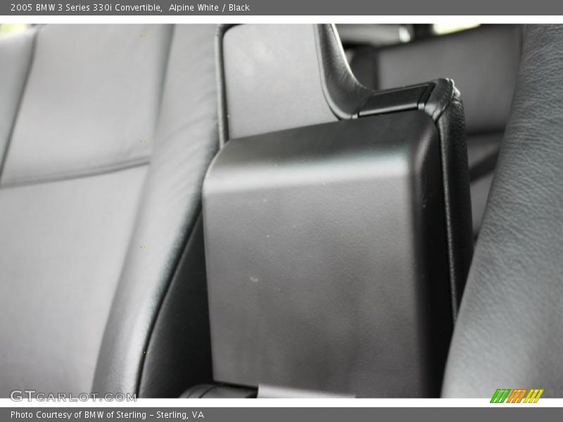 Alpine White / Black 2005 BMW 3 Series 330i Convertible