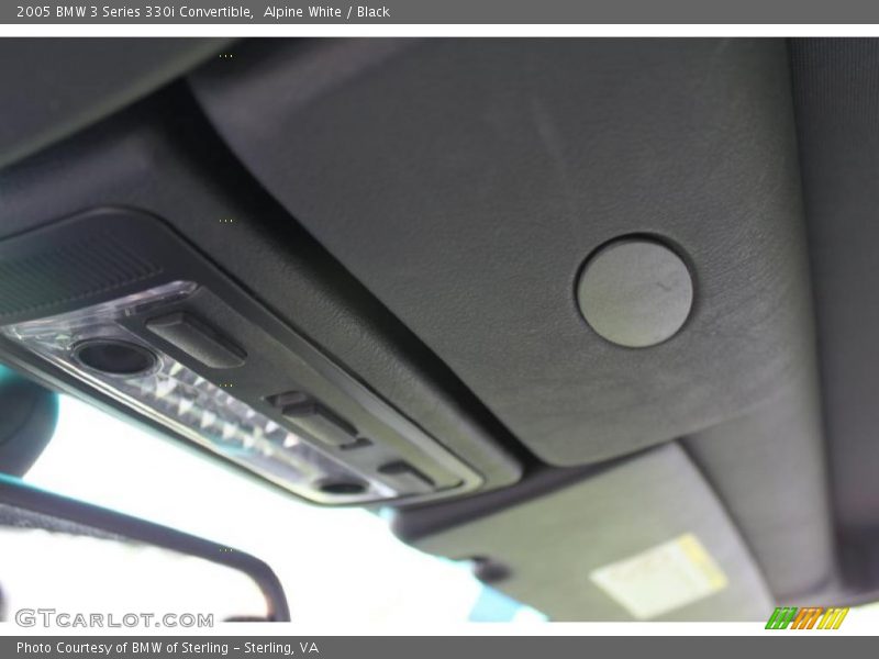 Alpine White / Black 2005 BMW 3 Series 330i Convertible