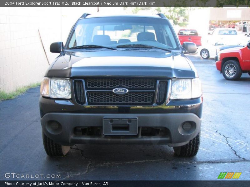 Black Clearcoat / Medium Dark Flint/Dark Flint 2004 Ford Explorer Sport Trac XLS
