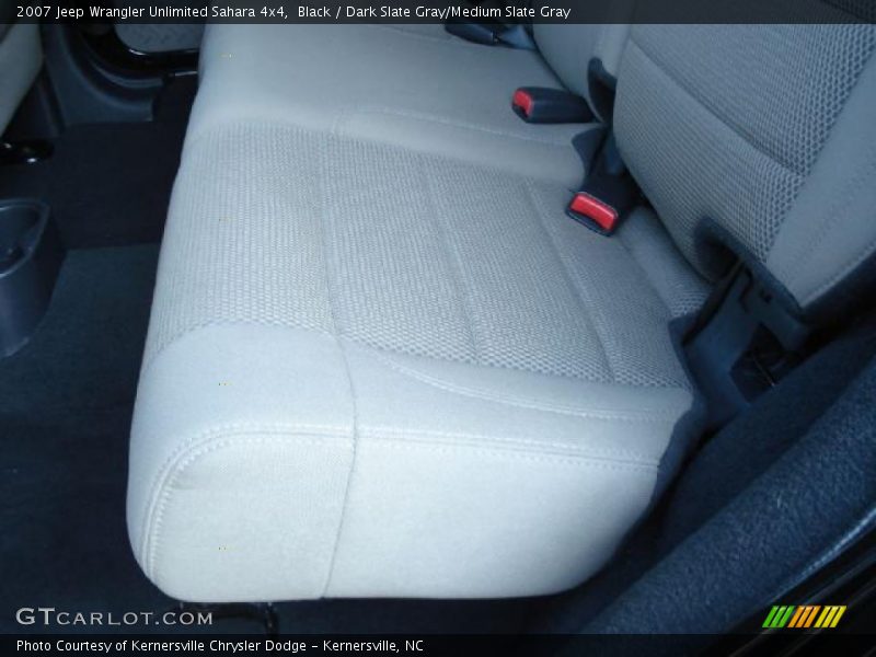 Black / Dark Slate Gray/Medium Slate Gray 2007 Jeep Wrangler Unlimited Sahara 4x4