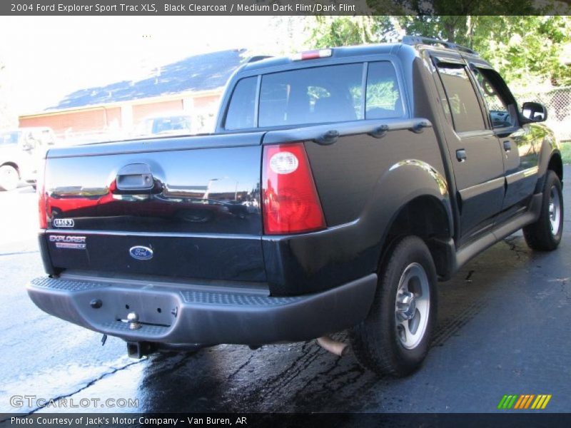 Black Clearcoat / Medium Dark Flint/Dark Flint 2004 Ford Explorer Sport Trac XLS
