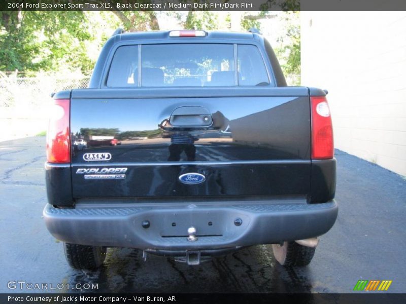 Black Clearcoat / Medium Dark Flint/Dark Flint 2004 Ford Explorer Sport Trac XLS
