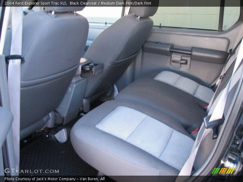 Black Clearcoat / Medium Dark Flint/Dark Flint 2004 Ford Explorer Sport Trac XLS