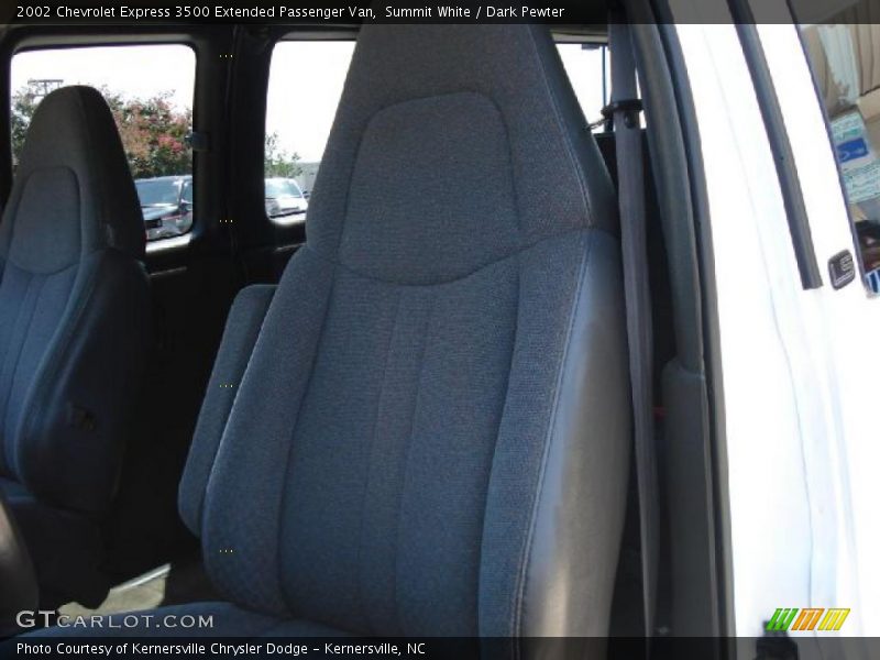 Summit White / Dark Pewter 2002 Chevrolet Express 3500 Extended Passenger Van