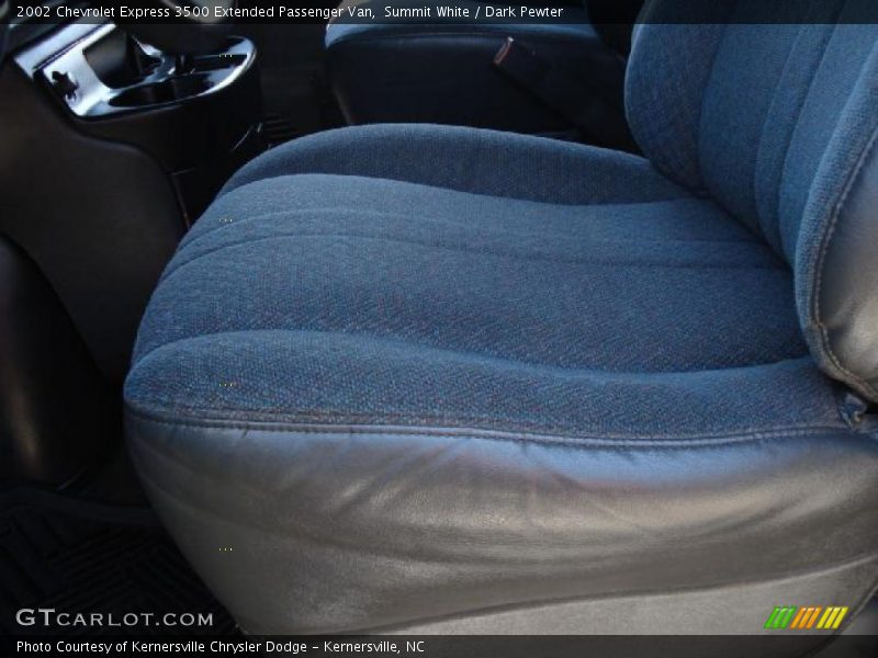 Summit White / Dark Pewter 2002 Chevrolet Express 3500 Extended Passenger Van