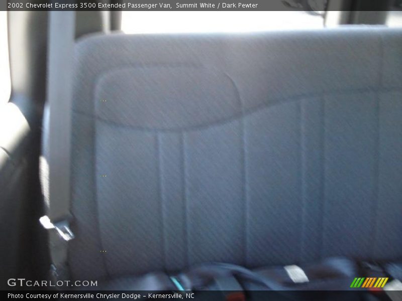 Summit White / Dark Pewter 2002 Chevrolet Express 3500 Extended Passenger Van