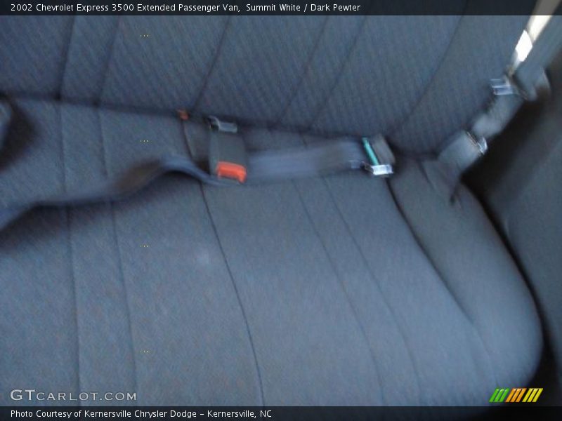 Summit White / Dark Pewter 2002 Chevrolet Express 3500 Extended Passenger Van