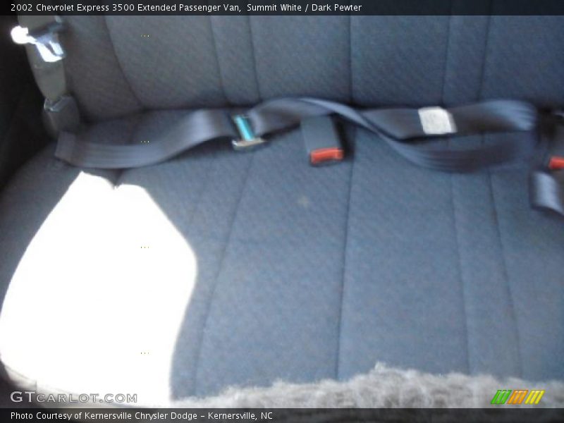 Summit White / Dark Pewter 2002 Chevrolet Express 3500 Extended Passenger Van