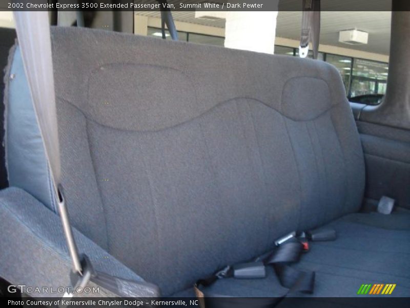 Summit White / Dark Pewter 2002 Chevrolet Express 3500 Extended Passenger Van