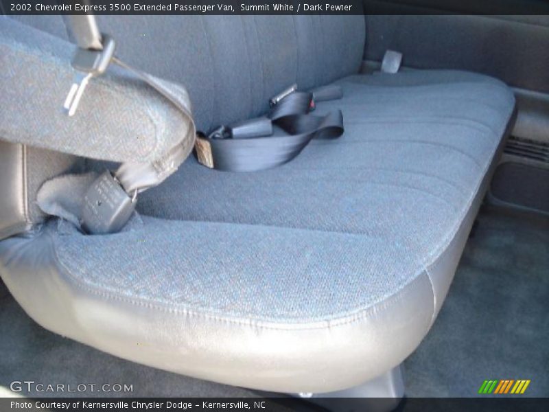 Summit White / Dark Pewter 2002 Chevrolet Express 3500 Extended Passenger Van