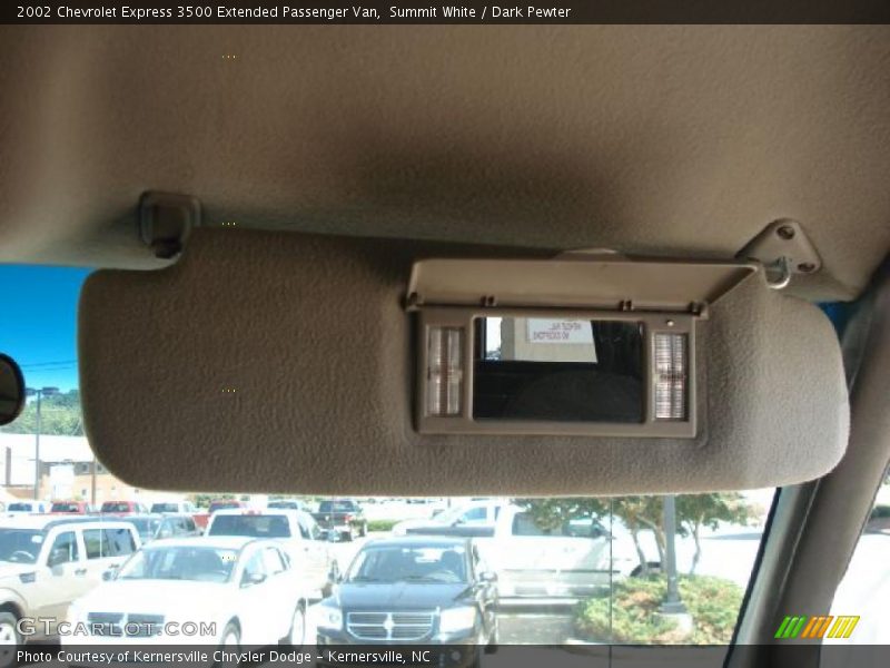 Summit White / Dark Pewter 2002 Chevrolet Express 3500 Extended Passenger Van