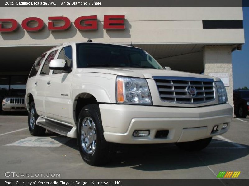 White Diamond / Shale 2005 Cadillac Escalade AWD