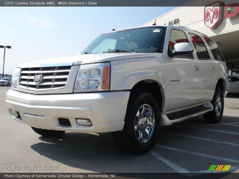 White Diamond / Shale 2005 Cadillac Escalade AWD